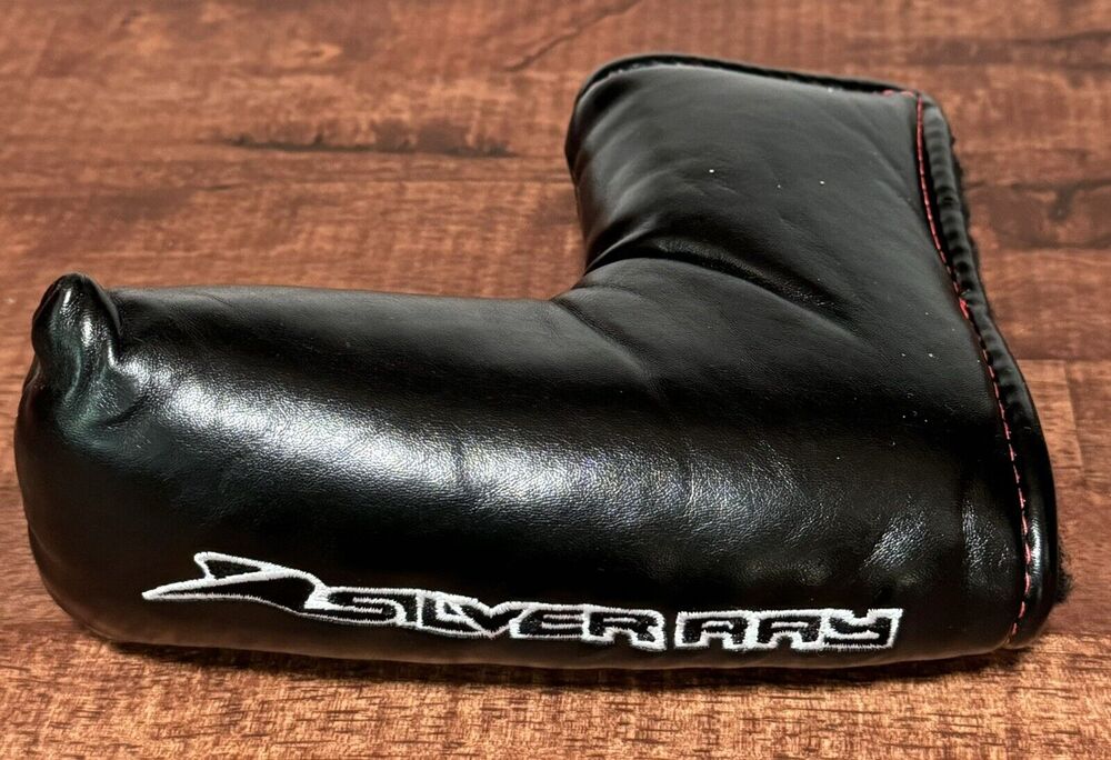 Used Ray Cook Silver Ray Blade Golf Putter Headcover Nice